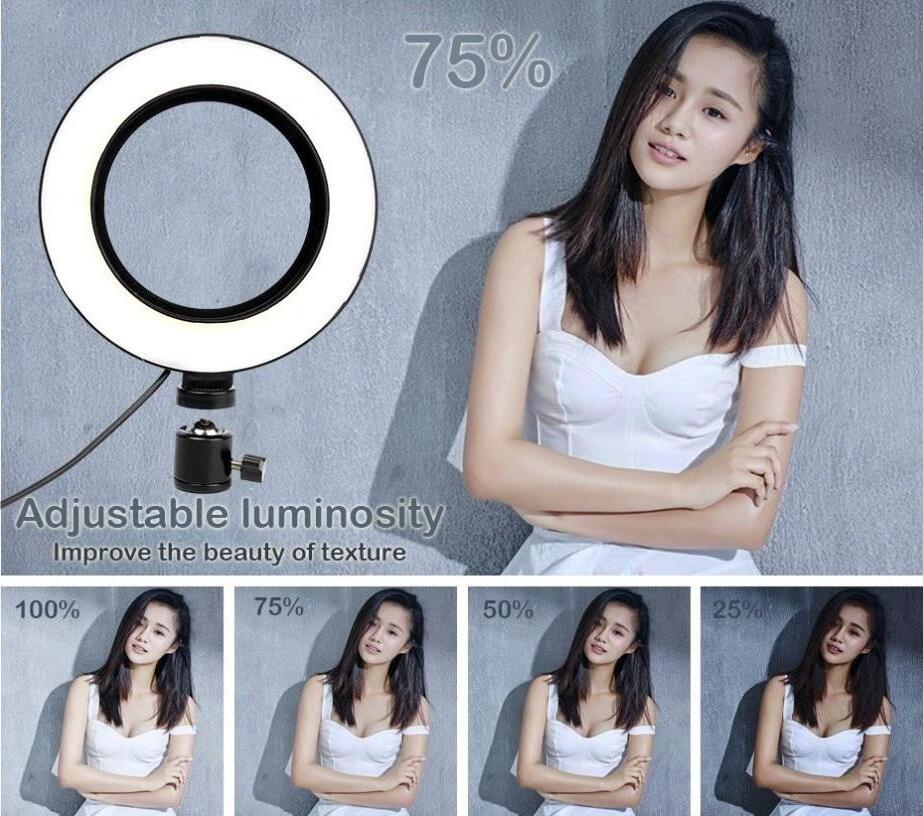 Hot sale Ring light 10 inch With 2.1m Tripod Live Replenishment Light Make up Photograpgic