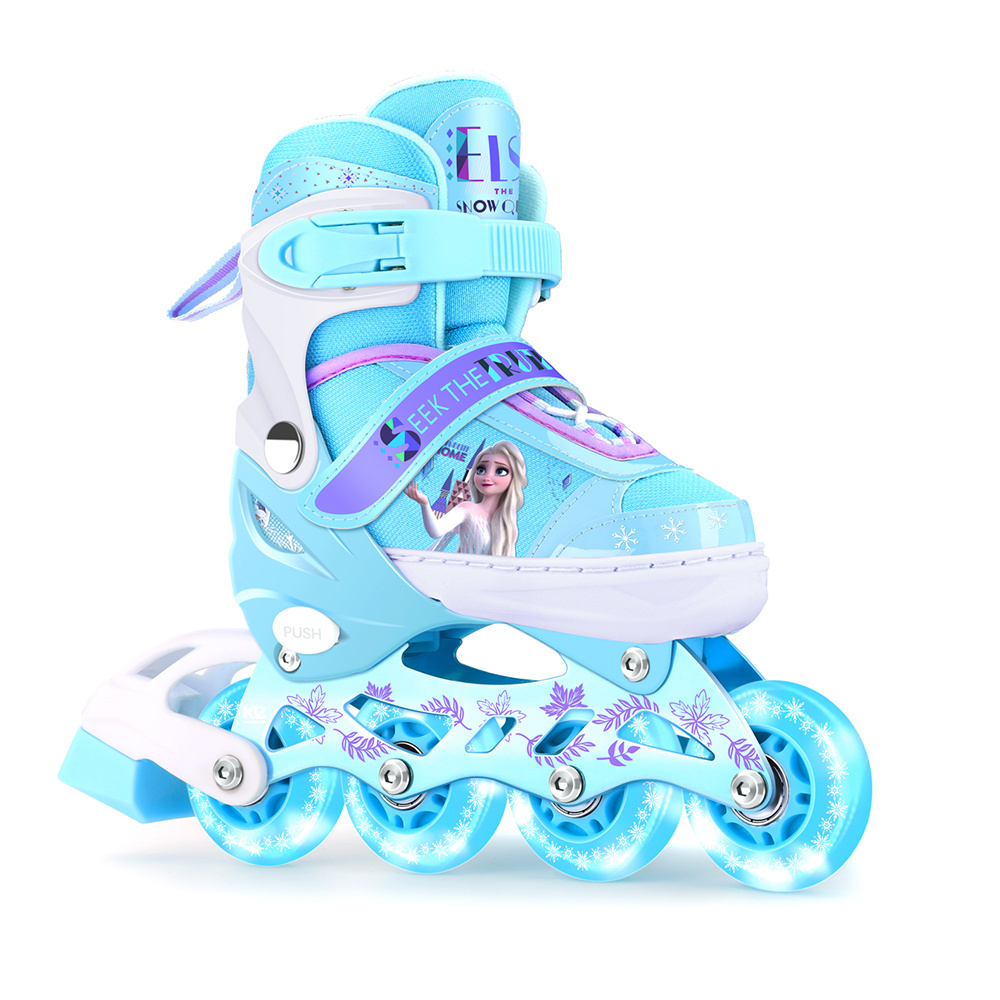 Custom Hot Selling Roller Skates Wholesale Inline Skates Professional Slalom Freestyle Flashing Pvc Inline Roller Skating Shoes