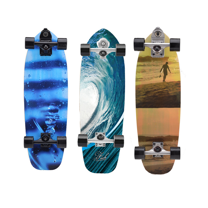 Aisamstar 31*8 Inch 7 Layers Canadian Maple For Adults Outdoors Professional Custom Skateboard