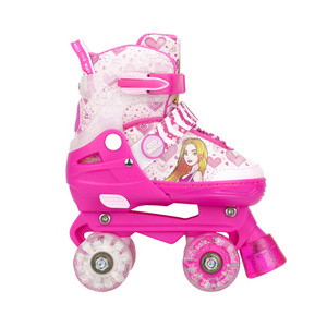 Aisamstar New Ice Skates Adult Double Row Roller Skates Luminous Wheels Men's And Women's Roller Shoes Skates