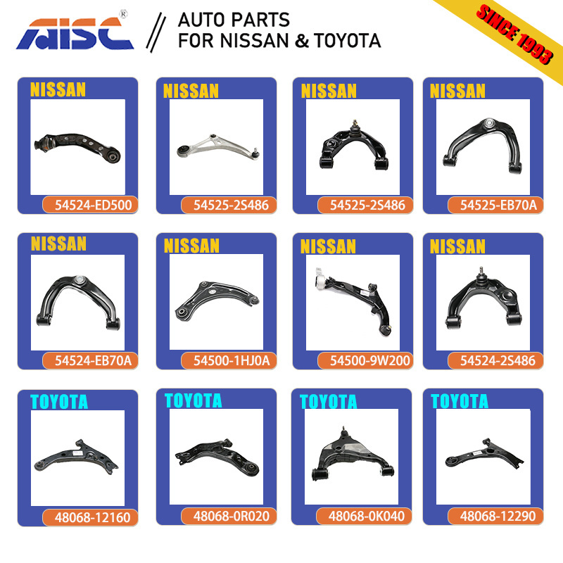 AISC Auto Parts Suspension Parts Upper Lower Control Arm For TOYOTA NISSAN  Hot Selling