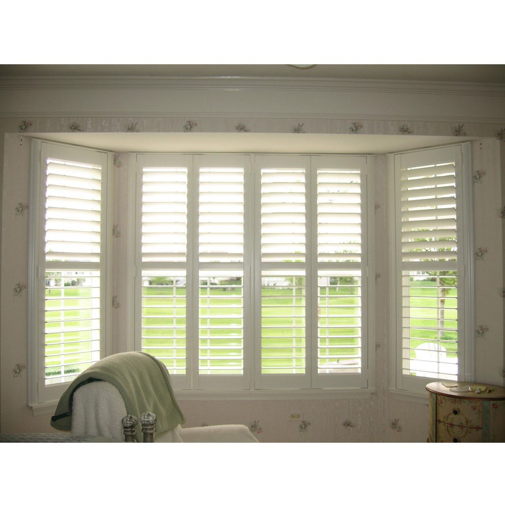 Wholesale unique stylish customized wood plantation shutters from China