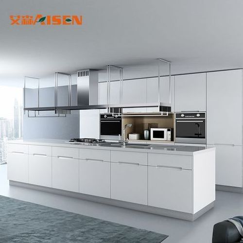 Hangzhou Modern Design Small Kitchen Modular Cupboard Steam Kitchen Cabinet