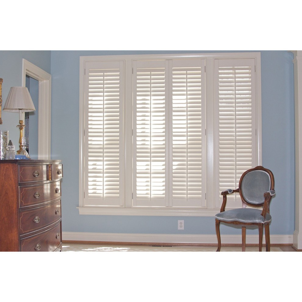 German Interior Decor Sun Adjustable Basswood Window Plantation Shutter