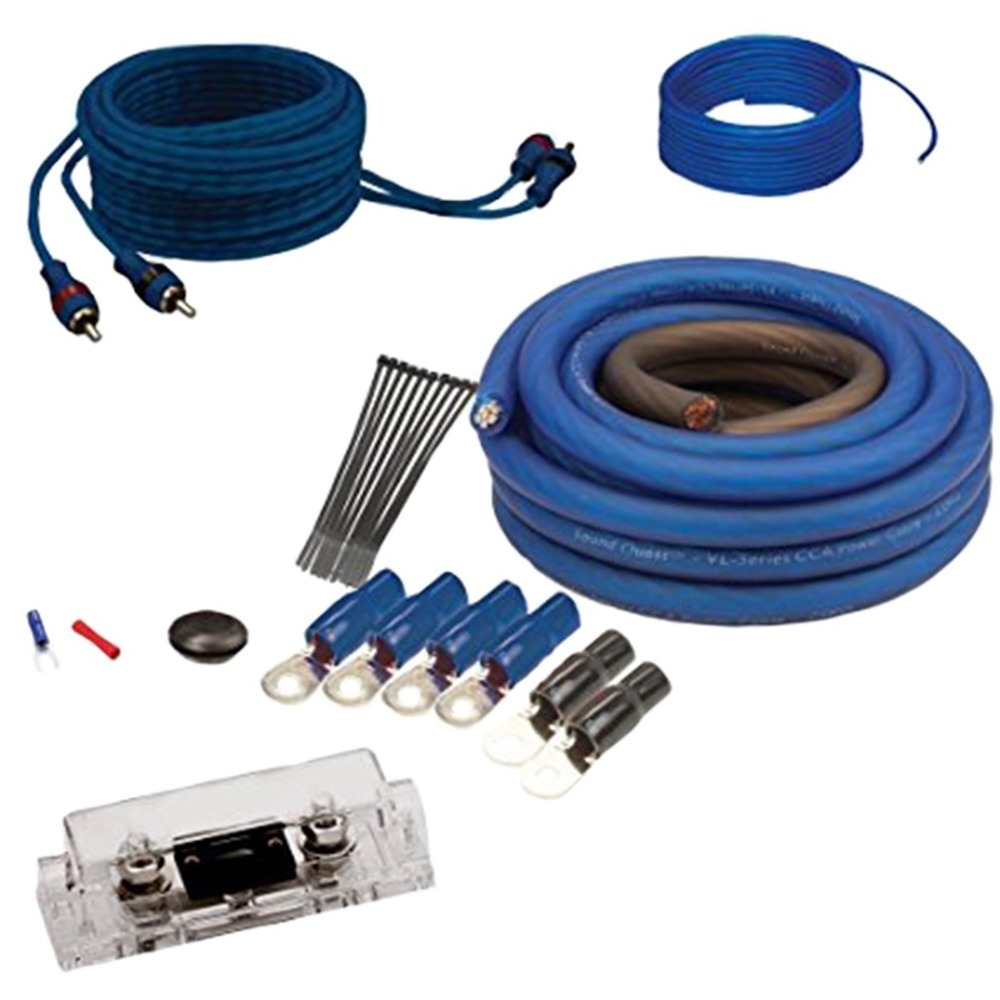 Best sale 0 Gauge Amp Kit Amplifier Install Wiring Complete 0 Ga Installation Cables 5000W car audio