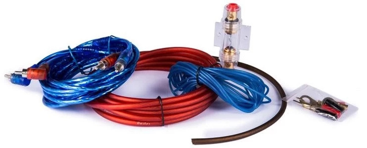 high quality ofc material amp car sound awg 8 ga amplifier wiring kit