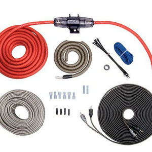 Oxygen free Copper 8 Gauge Complete Installation 8 GA Pro Amplifier Wire kit