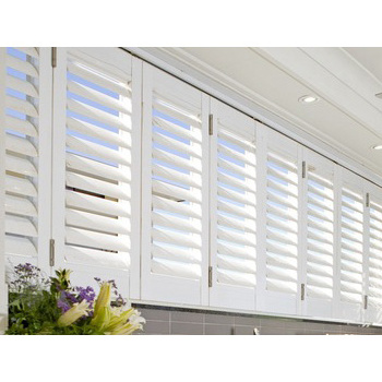 Newest reasonable price basswood window full height plantation norman wood shutters