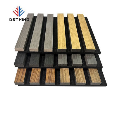 2024 Art Acustic Panel Absorber Board 3D Wall Felt Soundproof Decorative Pet Polyester Fiber Acoustic Panels For Office