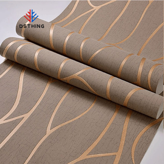 Luxury Living Room Wallpaper Factory Supplier 3D Home Decoration Non-woven Wall Paper Decor Wallpaper Wall Sticker