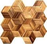 AISEN DSTHING Natural Real Solid Wood Timber Planks Modern Decorative 3d Wood Art Wall Panels