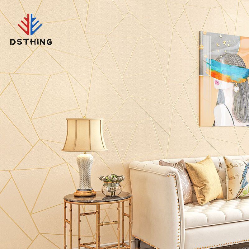 AISEN DSTHING Adhesive Contact Paper 3d Wallpaper Decoration For Home Decorations For Living Room Orange Pvc Wall Paper Sticker