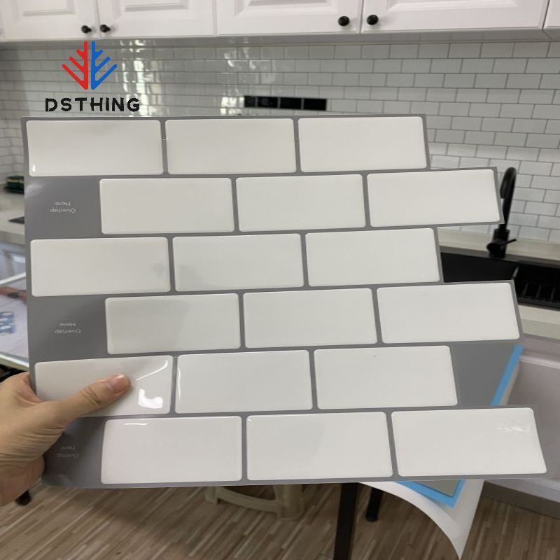 Dsthing Interior Self Adhesive Wallpaper 3D Wall Tiles Peel and Stick