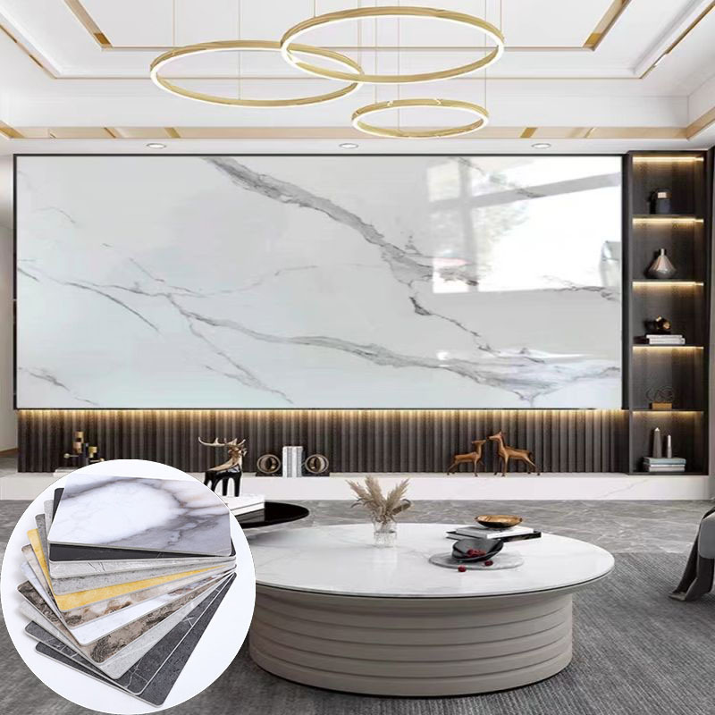 DSTHING 4x8 Uv Marble Sheet Pvc Marble Sheet Uv Board For Decoration