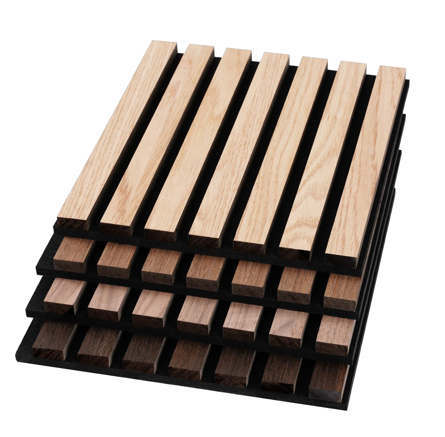 AISEN Decor High Quality 4X8 Natural Walnut Acoustic Slat Wooden Akupanel Acoustic Ceiling Wall Panels