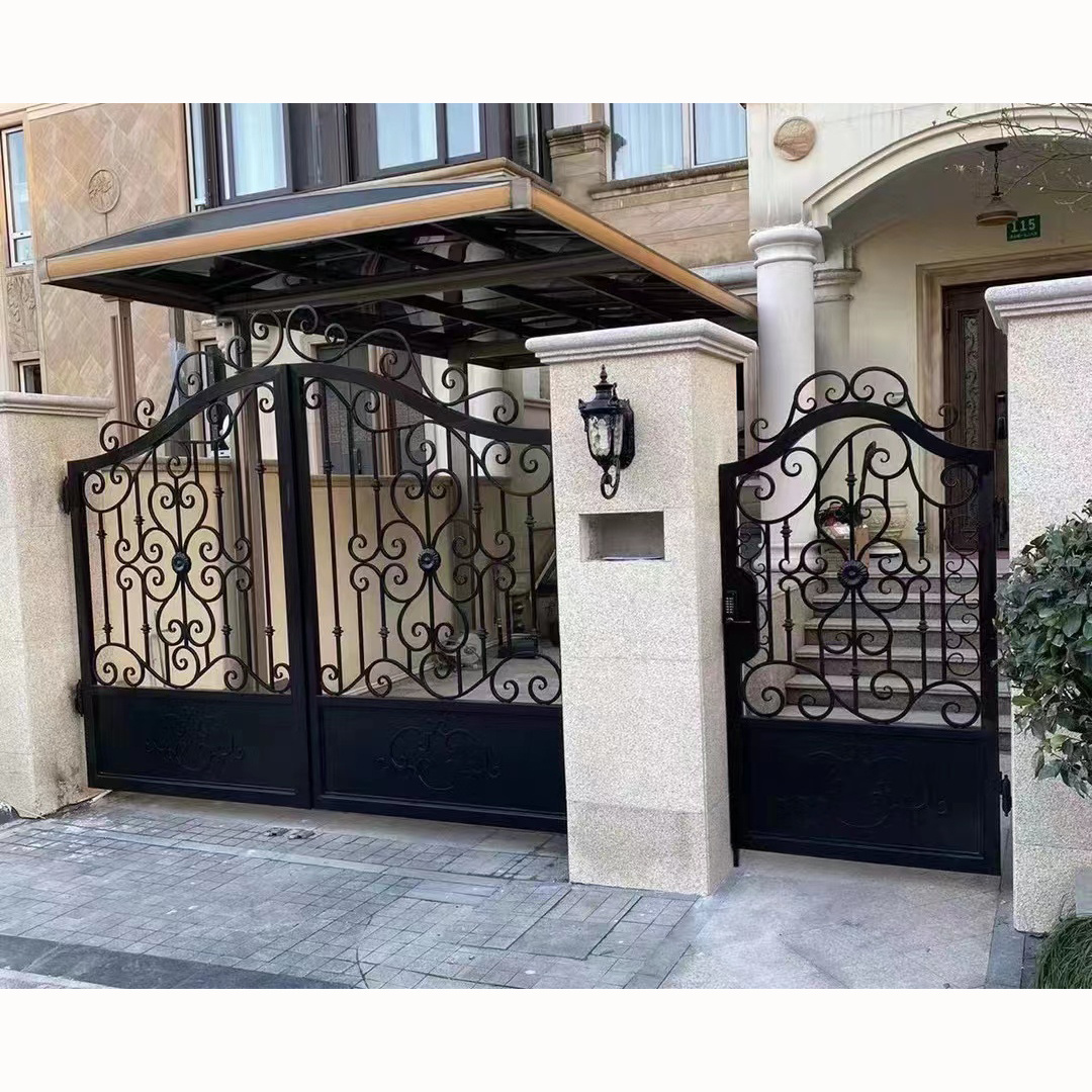 Luxury  Beautiful homes and garden Residential latest main gate designs  sliding iron main Wrought Gates