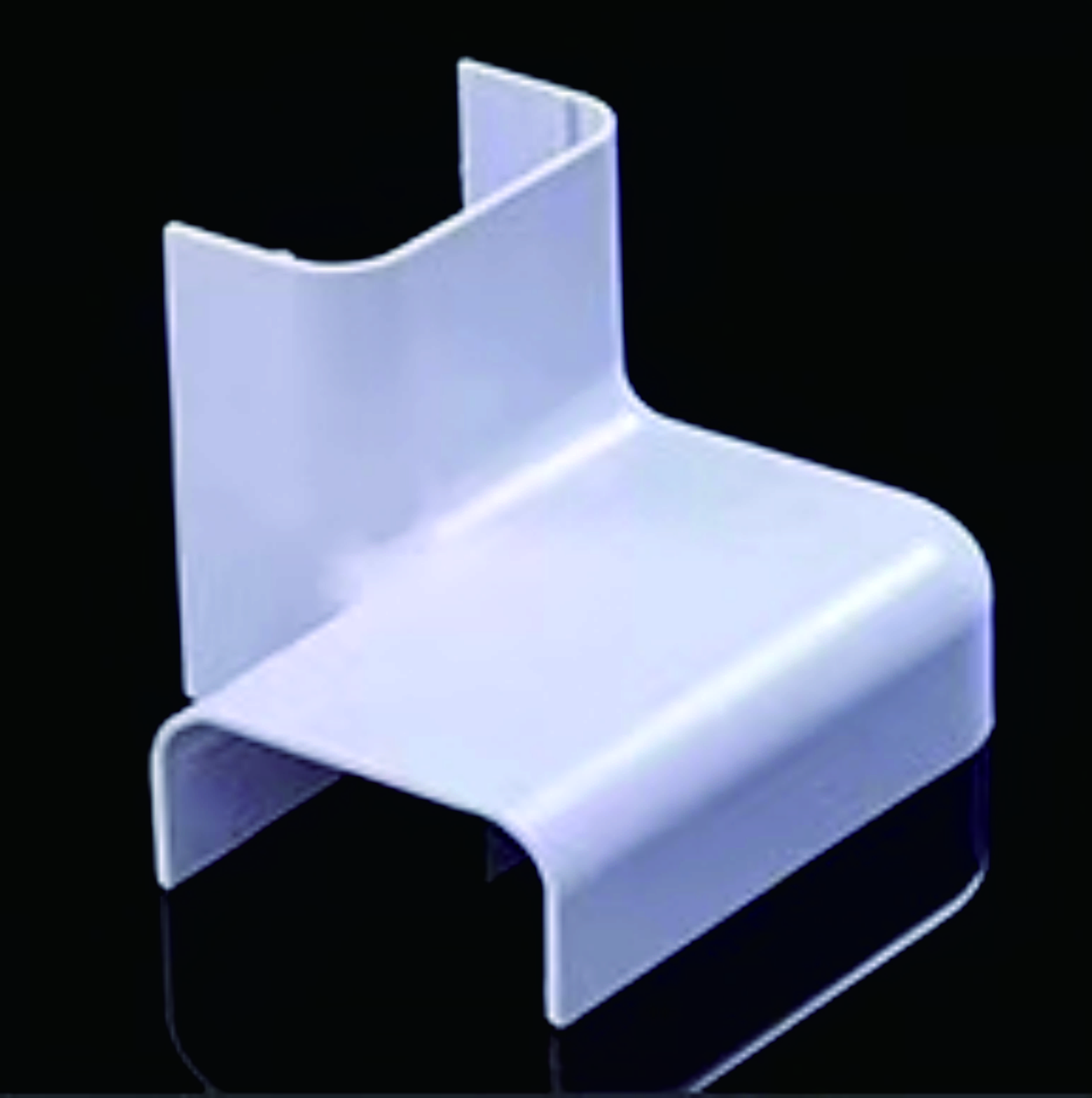 Surface mounted trunking accessories internal angle