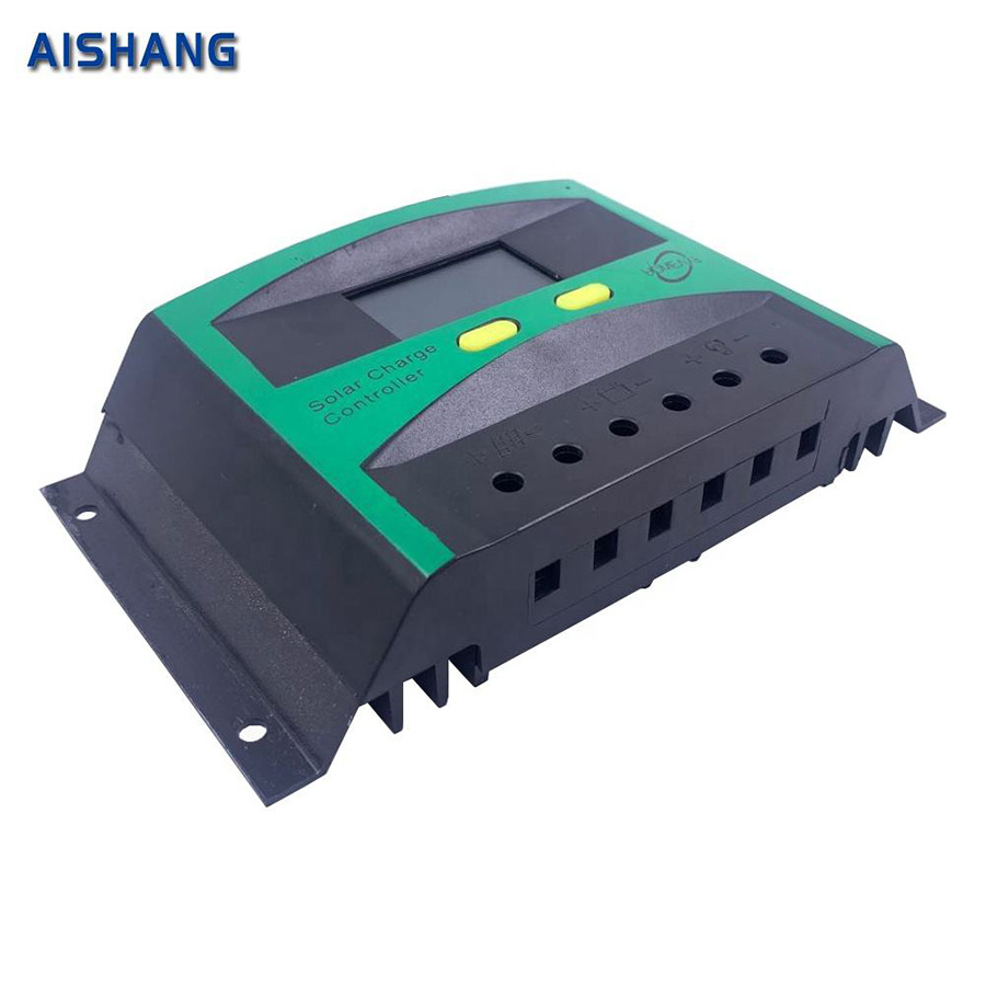 AISHANG Oem Wholesale sun energy system smart regulator 12/24V 30A solar pmw charge controller