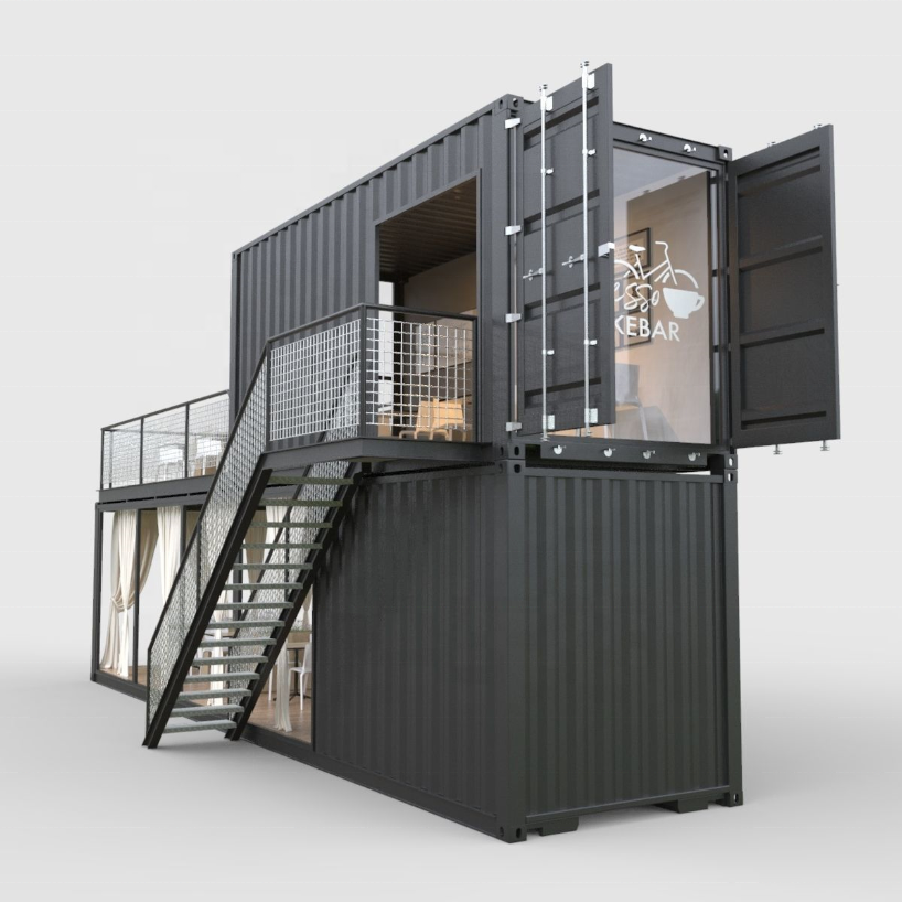 GUIZU 100% Brand new 20ft shipping container coffee shop with CSC