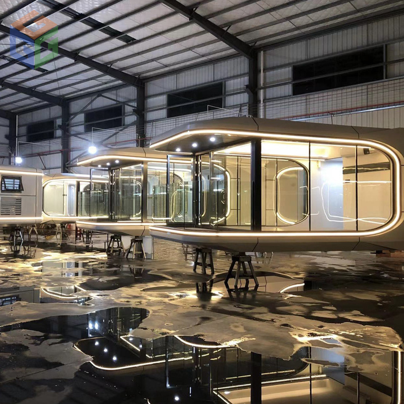 Prefab House Modern capsule cabin hotel Container home sleep pod Outdoor Mobile house luxury Sleep pod Capsule Hotel