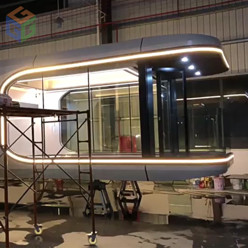 Prefab House Modern capsule cabin hotel Container home sleep pod Outdoor Mobile house luxury Sleep pod Capsule Hotel