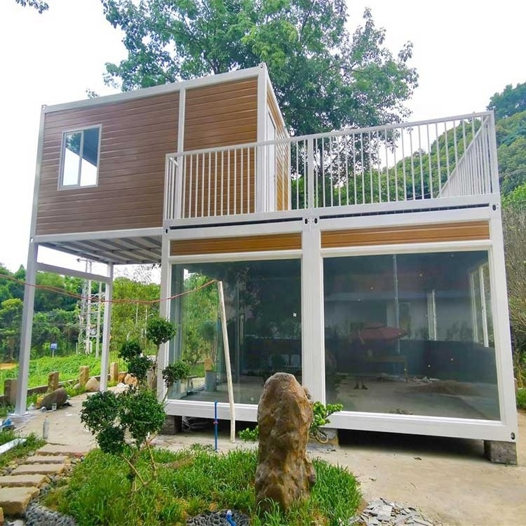 Container 2 Bedroom 40ft Luxury House Expandable Container House, Container House Prefabricated