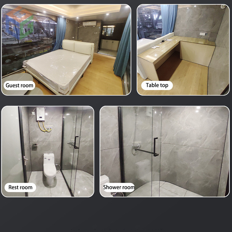 Prefab House Modern capsule cabin hotel Container home sleep pod Outdoor Mobile house luxury Sleep pod Capsule Hotel