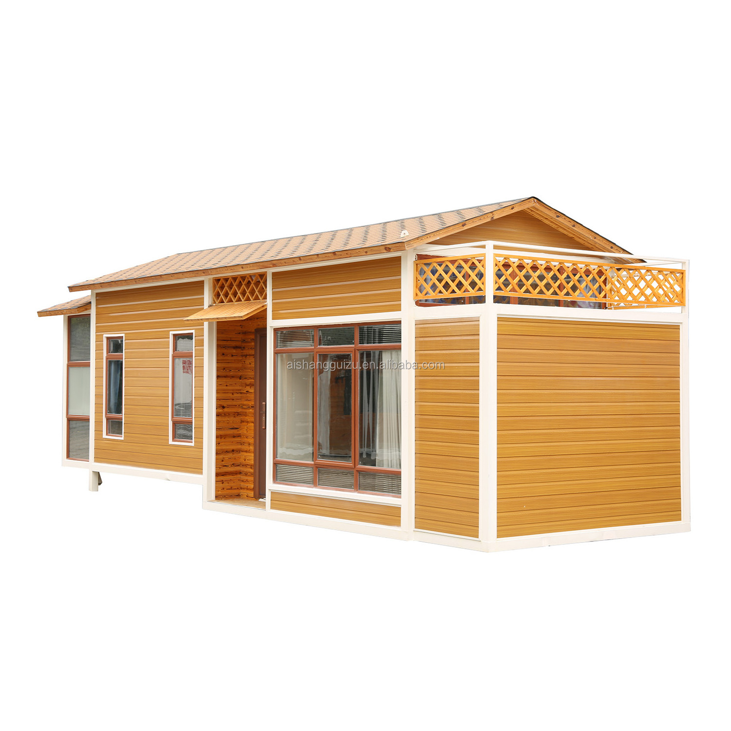 Hot selling one bedroom  civil house small portable wooden Houses/Economical beach hut prefabricated small portable house