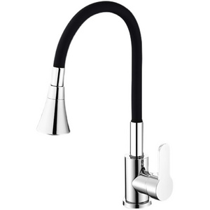 Single Handle Decked Mounted Kitchen faucet 360 Degree Swivel Kitchen Faucet Tap Cold and Hot Kitchen Water Bar Sink Faucet