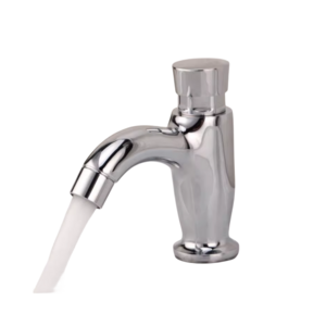 Self-closing Push Button Down Type Pressure Time Delay Self Closing Single Cold Taps Faucet Water Tap Press