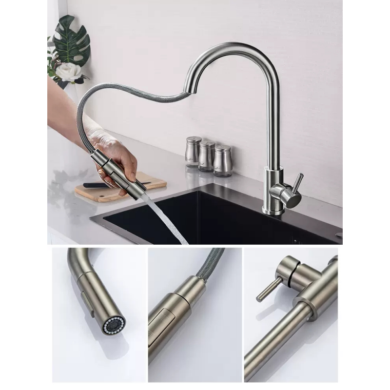 Touch Sensor Kitchen Faucets Sensitive Touch Control Mixer Tap Kitchen Faucet 360 degrees Rotation Hot Cold Tap touch faucet