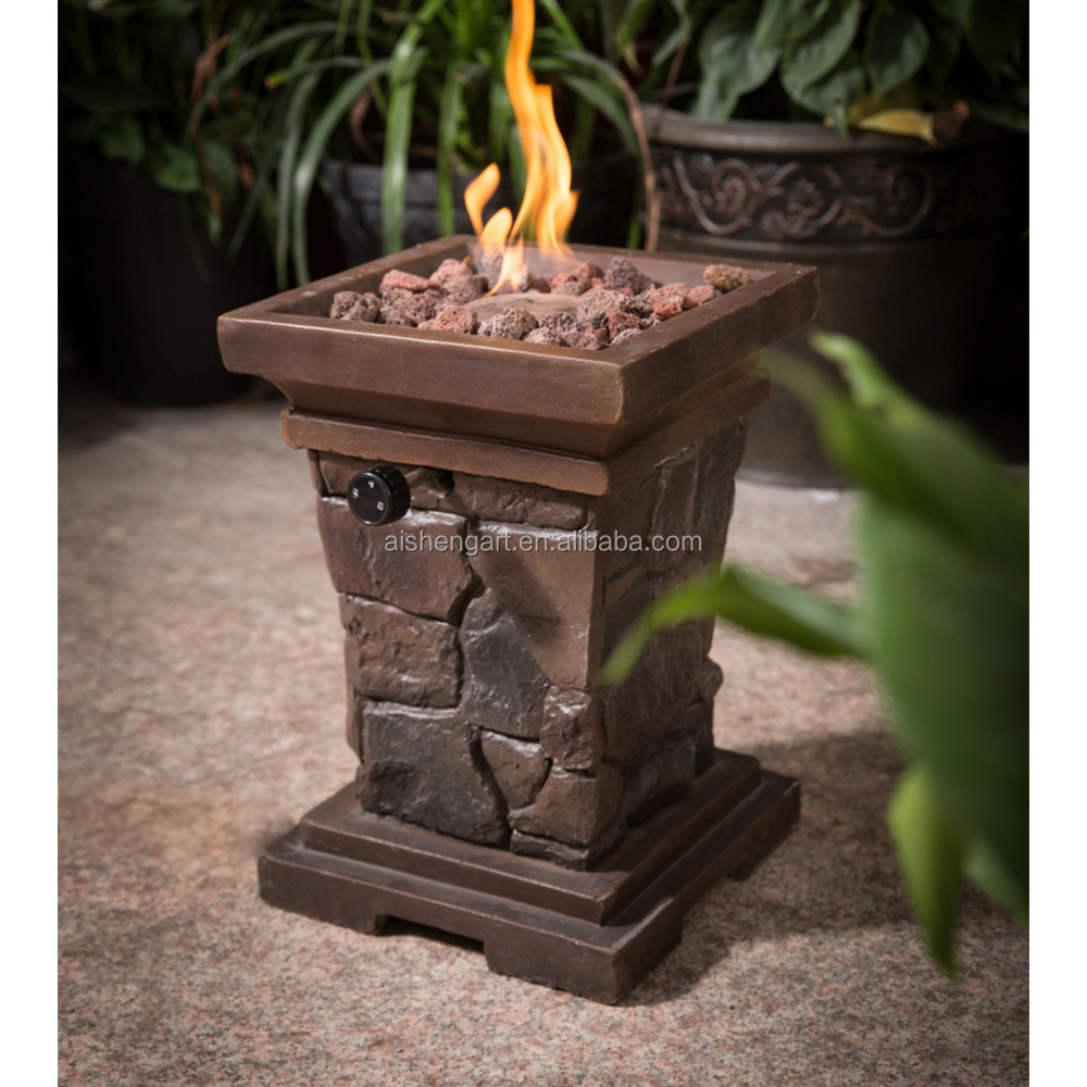 Outdoor 1lb Propane Gas Fire Pit