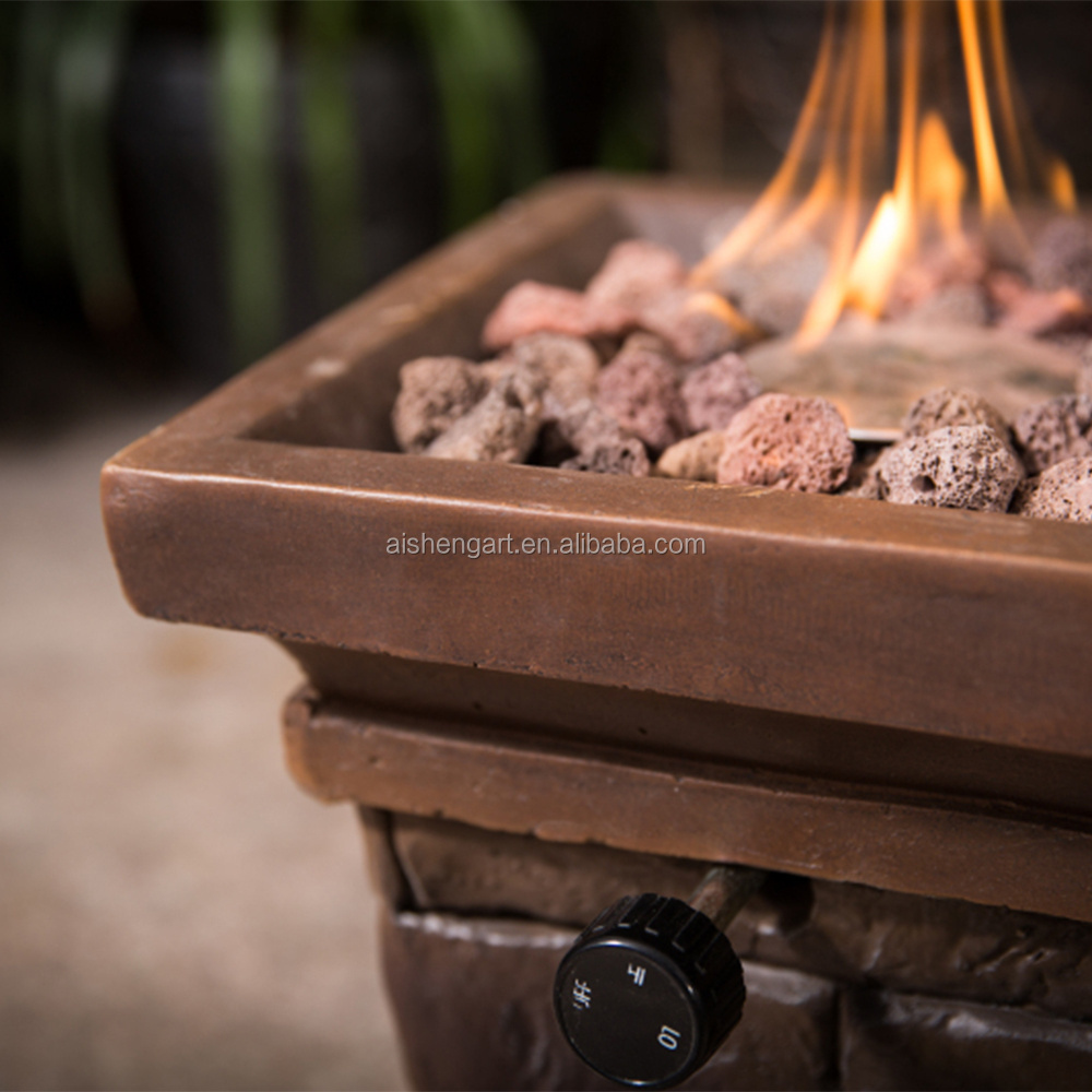 Outdoor 1lb Propane Gas Fire Pit