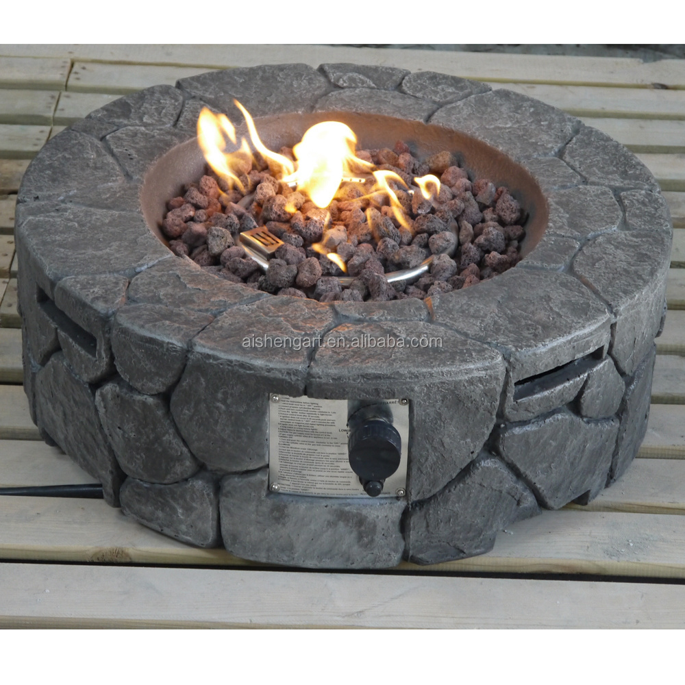 Best selling Ember 28 in. Clarksville Campfire Gas Fire Pit