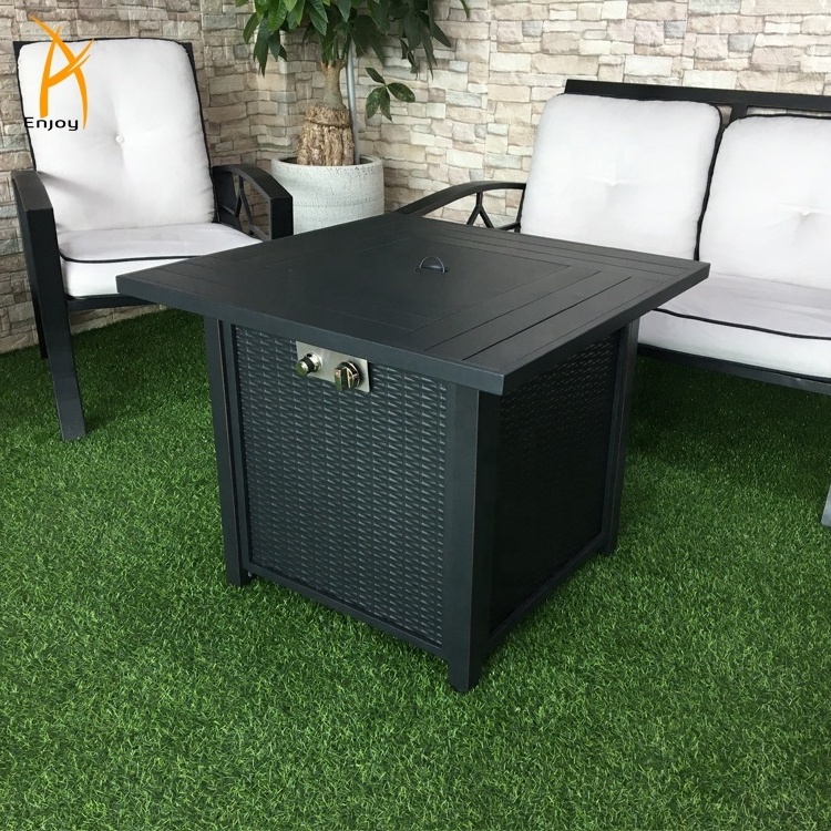 Hot sales 30 inch Outdoor Fire Pit Table  Propane Gas Fire Table Steel Fire Table