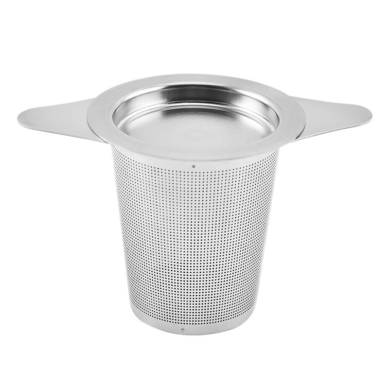 Stainless Steel Tea Infuser Large Capacity Loose Leaf Tea Coffee Steeper With Handle Metal Mesh Strainer Tea Holder