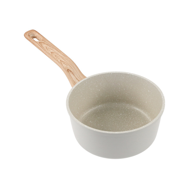 Nonstick Sauce Pan Milk Pan Soup Pot/Sauce Pan/Cookware Solid With Lid And Wood Handle