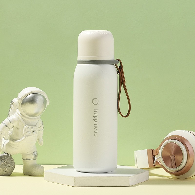 New Design Stainless Steel Water Bottle Matte Vacuum Thermos Bottle Insulated Cup Reusable kettle