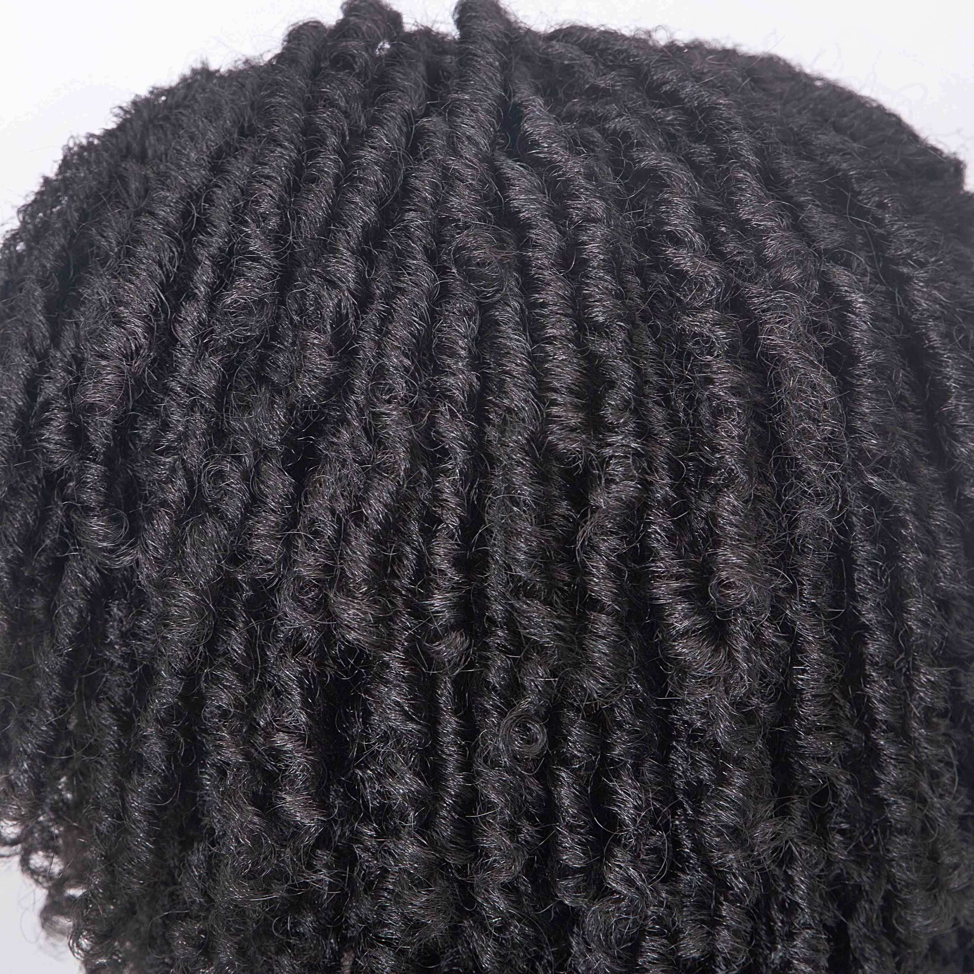 Aishili wholesale afro curly crochet hair soft dreadlock wigs twist synthetic braiding hair extensions for black women