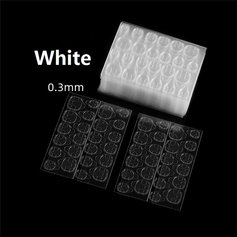 Jelly Gum Gel Double Sided False Nail Art Adhesive Tape Glue Sticker DIY Tips Fake Nail Acrylic Manicure Gel Makeup Tool