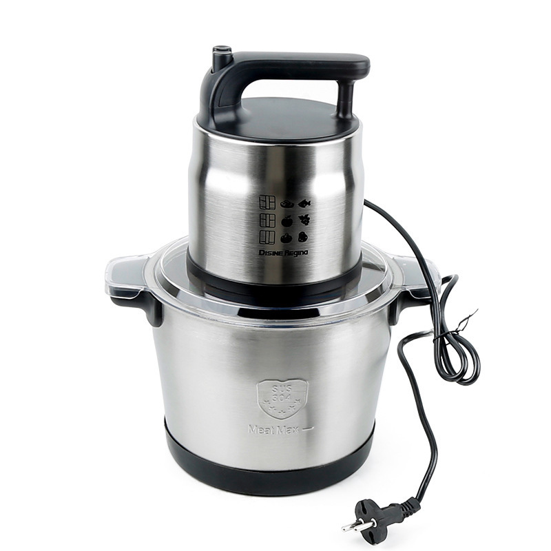 kitchen home vegetable meat chopper food processor stainless steel 8L mincer commercial electric meat grinders