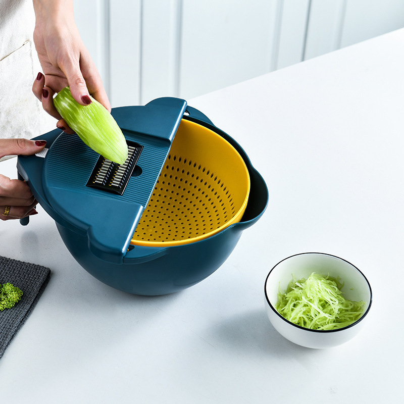 2023 Top Sale Multifunction Vegetable Cutter Manual Carrot Potato Grater Vegetable Slicer Shredder For Kitchen Accessories