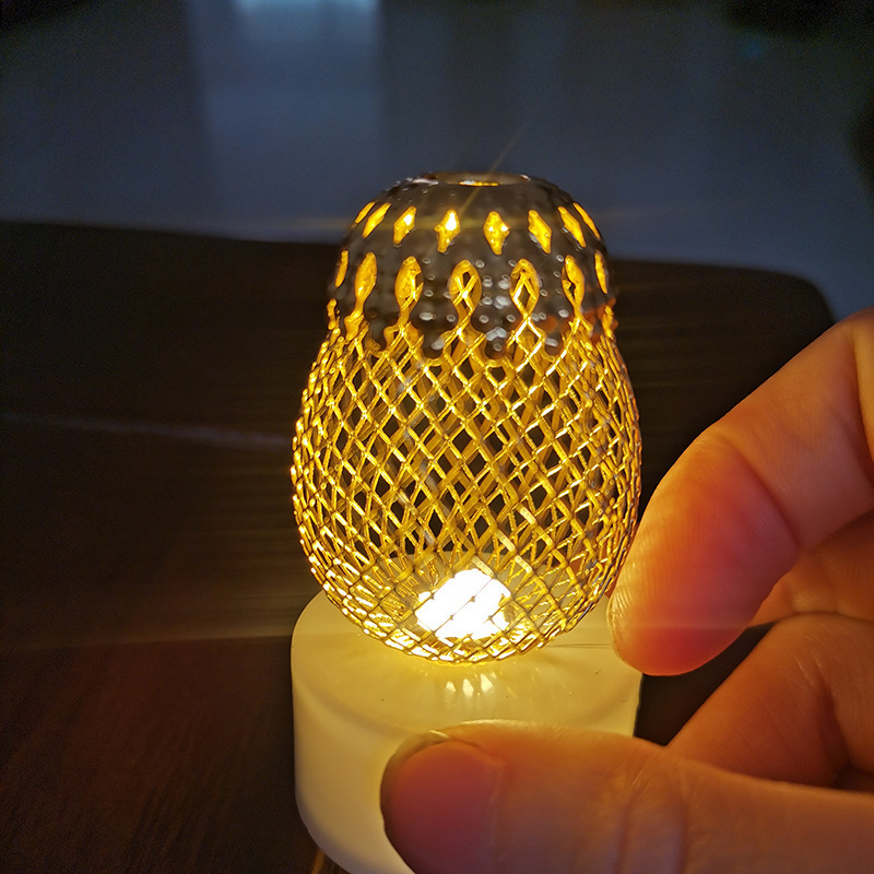 Home Decoration Middle East LED Electronic Candle Lamp Ramadan Eid al-fitr Desktop Luminous Night Light