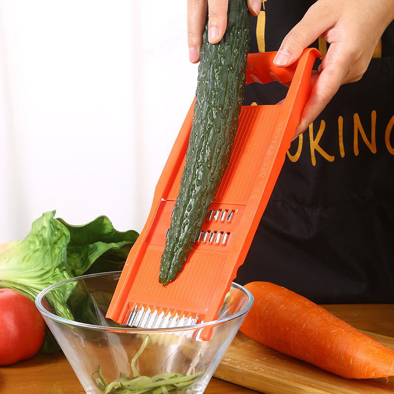 Manual Operation Plastic Vegetable And Fruit Peeler Slicer 4 in 1 Manual Cabbage Shredder Carrot Grater Potato Peeler