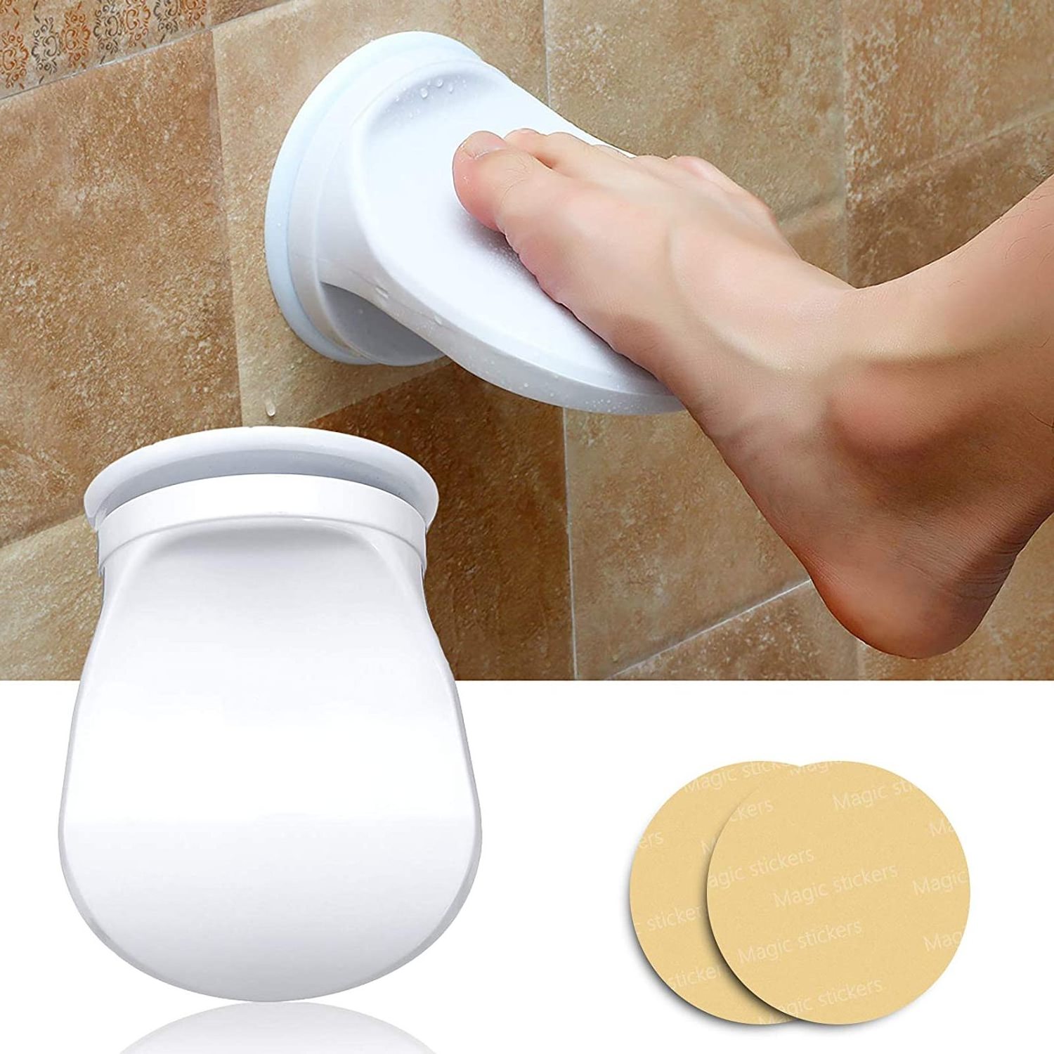 Wholesale Professional Shower Foot Rest Exquisite Workmanship Shower Foot Pedal Stool for Shaving Legs Hair