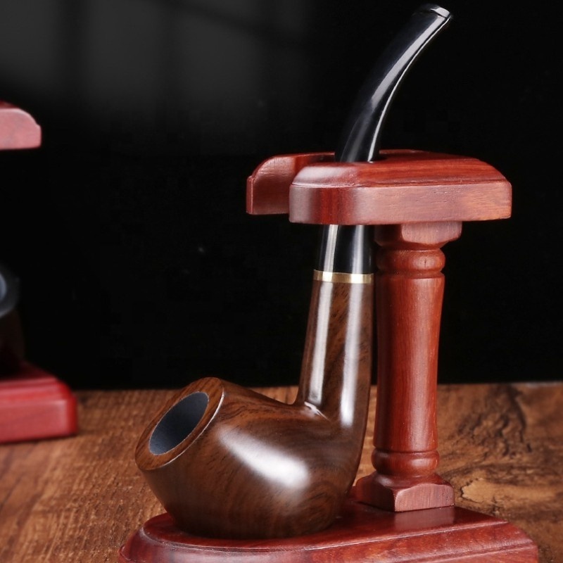 Professional Manufacturer Smoke Accessories Tobacco Pipe  Concise Style Smoking Pipe Handmade Cigar Cigarette Pipes