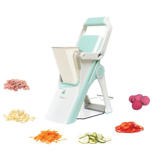 Multifunctional Manual Vegetable Cutter Slicer Portable Adjustable Hand Held Safe Chopper Mandoline Vegetable Cutter