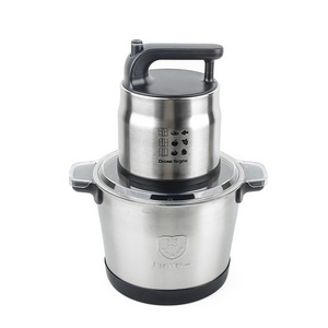 kitchen home vegetable meat chopper food processor stainless steel 8L mincer commercial electric meat grinders