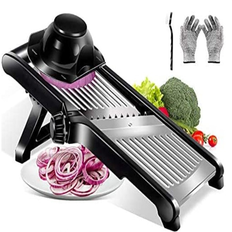 Adjustable Mandoline Food Slicer Kitchen Accessories Stainless Steel Blade Food Cutter Onion Grater