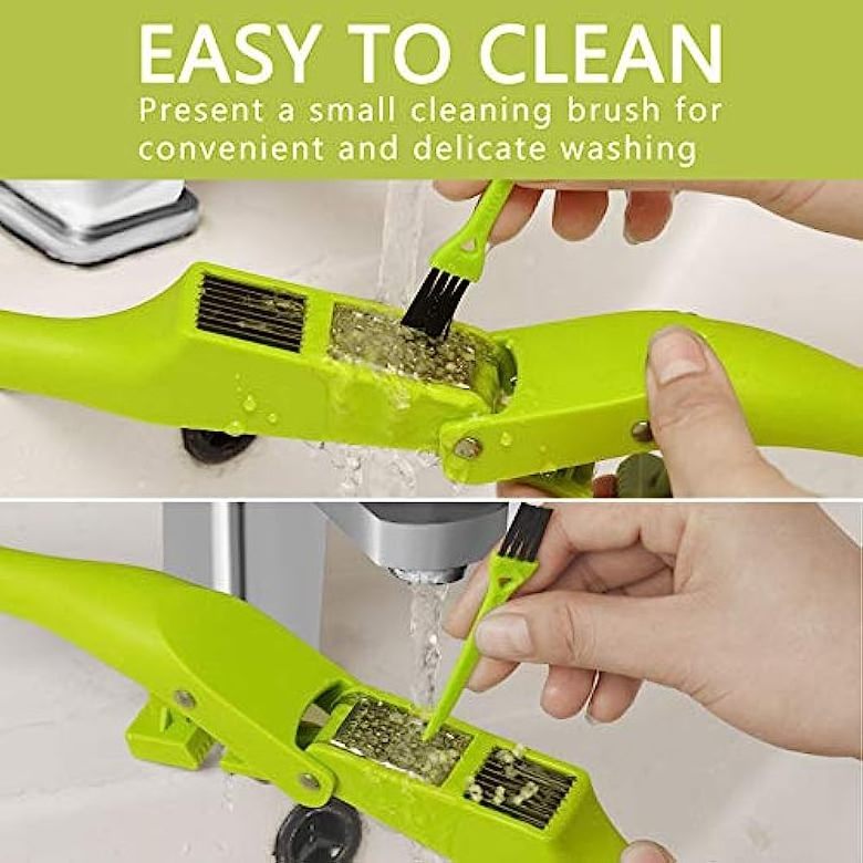 Multifunctional Household Garlic Press Kitchen Accessories Easy Clean Garlic Crusher Creative One Tool Two Purpose Garlic Mash